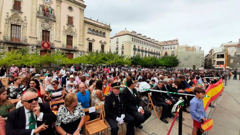 La Guardia Civil homenajea a su patrona en la Plaza de Santa María La Guardia Civil homenajea a su patrona en la Plaza de Santa María