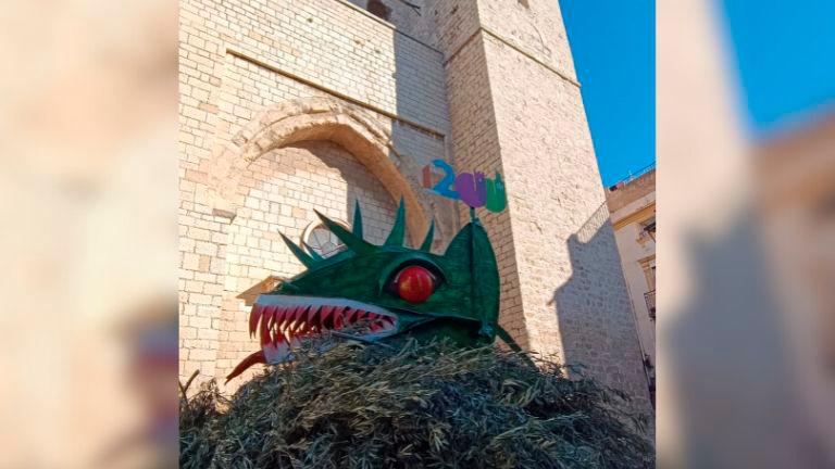 Todo preparado para la lumbre oficial de San Antón Todo preparado para la lumbre oficial de San Antón
