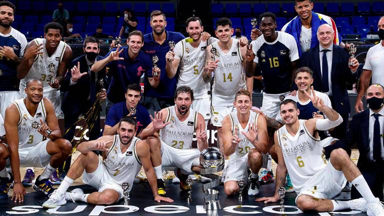 Campazzo y Rudy llevan al Real Madrid a la conquista de la Supercopa Campazzo y Rudy llevan al Real Madrid a la conquista de la Supercopa