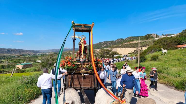 Santa Quiteria ya descansa en su nuevo “hogar” en Santiago de la Espada Santa Quiteria ya descansa en su nuevo “hogar” en Santiago de la Espada