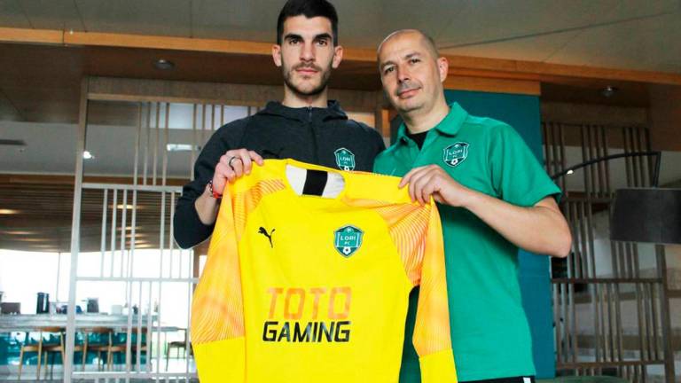 Diego Barrios, nuevo portero del Real Jaén Diego Barrios, nuevo portero del Real Jaén