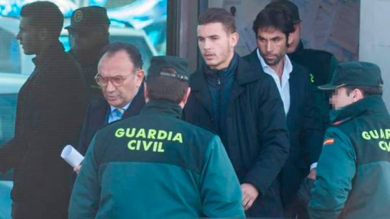 El futbolista Lucas Hernandez deberá ingresar en prisión la próxima semana El futbolista Lucas Hernandez deberá ingresar en prisión la próxima semana