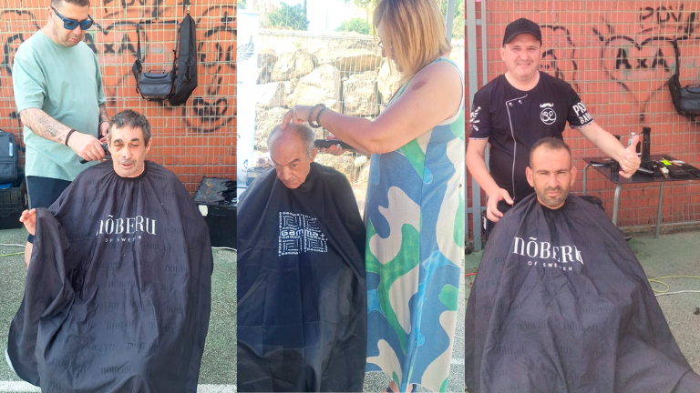 Los cortes de pelo más solidarios de Jaén Los cortes de pelo más solidarios de Jaén