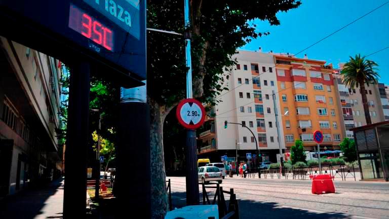 Aviso amarillo en Jaén por temperaturas de hasta 40 grados Aviso amarillo en Jaén por temperaturas de hasta 40 grados