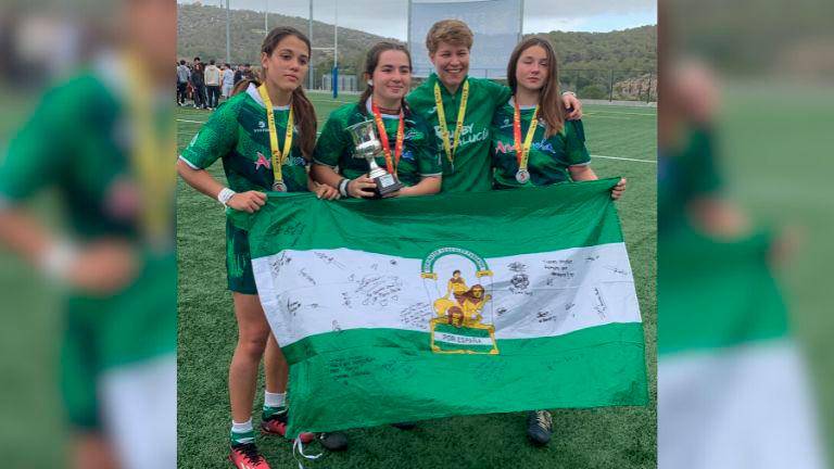 Esta es la generación de ganadoras del Jaén Rugby