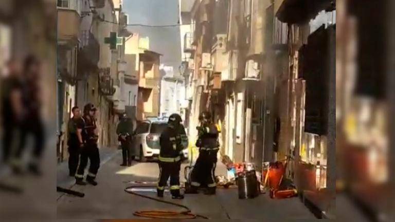 Incendio sin heridos en un bar de Los Villares Incendio sin heridos en un bar de Los Villares