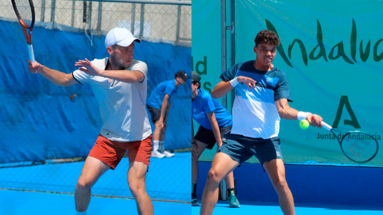 Golpes de calidad de las promesas del tenis en Martos Golpes de calidad de las promesas del tenis en Martos