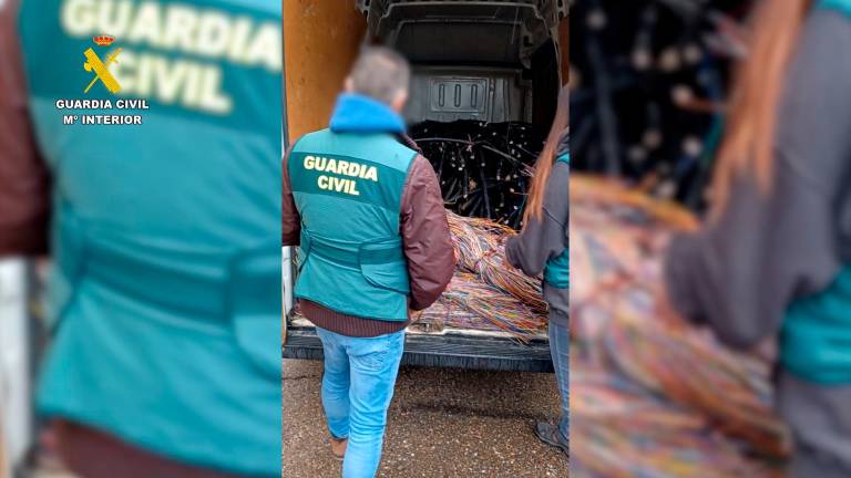 Desmantelada en Jaén una organización criminal destinada al robo de cobre por todo el país Desmantelada en Jaén una organización criminal destinada al robo de cobre por todo el país