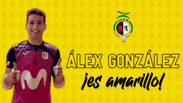 El Jaén Paraíso Interior FS oficializa el fichaje de Álex González por una temporada El Jaén Paraíso Interior FS oficializa el fichaje de Álex González por una temporada