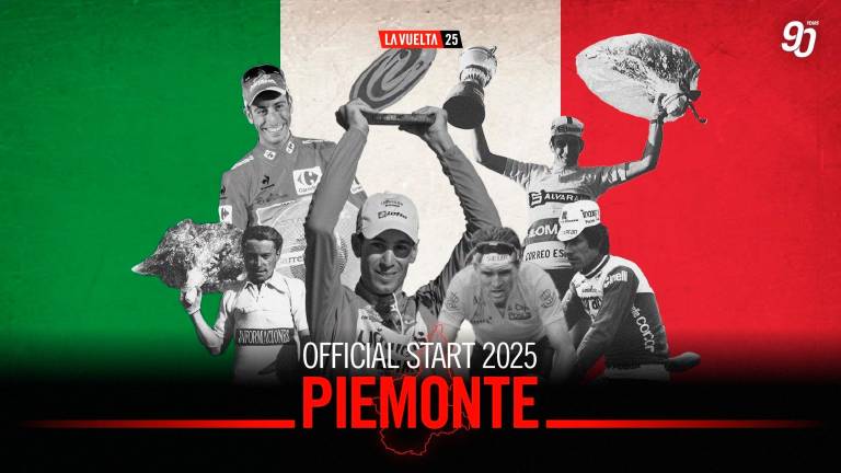 Piamonte será la salida de La Vuelta a España de 2025 Piamonte será la salida de La Vuelta a España de 2025
