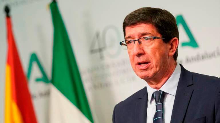 Marín descarta adelanto electoral en Andalucía tras hablar con Moreno Marín descarta adelanto electoral en Andalucía tras hablar con Moreno