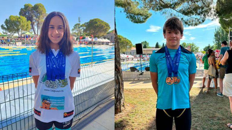 Brillo jiennense en el Nacional de Natación Brillo jiennense en el Nacional de Natación
