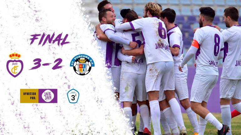 Importante triunfo del Real Jaén que hunde al Atlético Porcuna Importante triunfo del Real Jaén que hunde al Atlético Porcuna