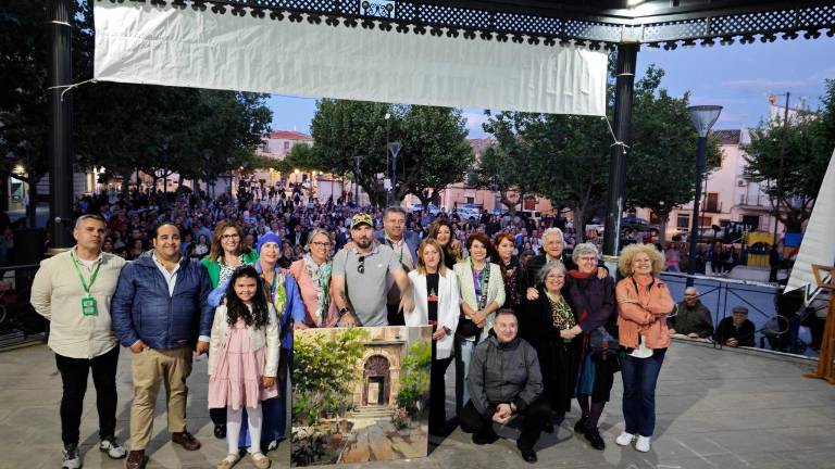 Cristóbal León conquista el Certamen de Pintura Rápida de Castellar en sus bodas de plata Cristóbal León conquista el Certamen de Pintura Rápida de Castellar en sus bodas de plata