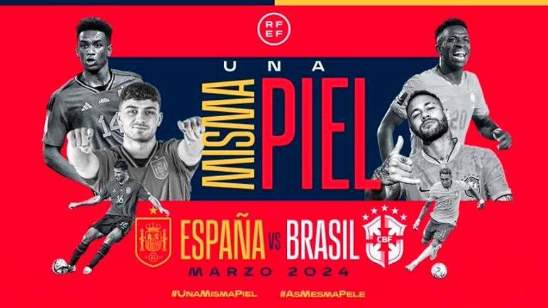 España se enfrentará a Brasil el próximo 26 de marzo en el Santiago Bernabéu España se enfrentará a Brasil el próximo 26 de marzo en el Santiago Bernabéu