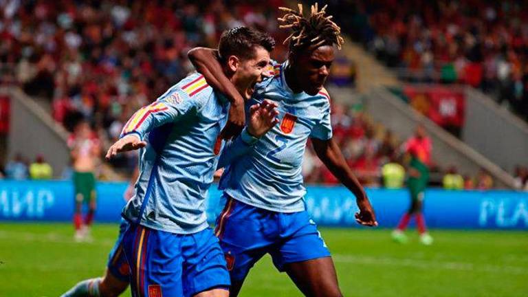 ¡¡Gooool de Morata!! España a la Final a Cuatro de la Liga de Naciones ¡¡Gooool de Morata!! España a la Final a Cuatro de la Liga de Naciones