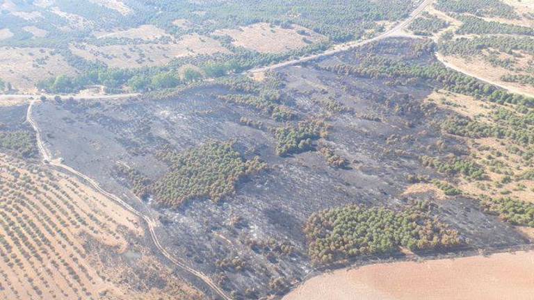 Controlado el incendio forestal en Belalcázar Controlado el incendio forestal en Belalcázar