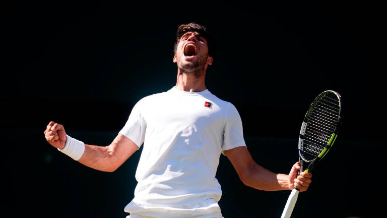 Alcaraz se cita con la historia en su tercera final en Wimbledon Alcaraz se cita con la historia en su tercera final en Wimbledon