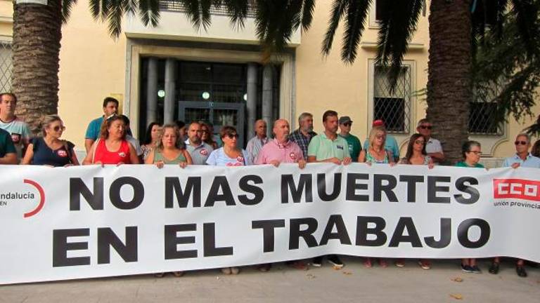 CCOO tacha de demoledores los datos de siniestralidad laboral en la provincia CCOO tacha de demoledores los datos de siniestralidad laboral en la provincia