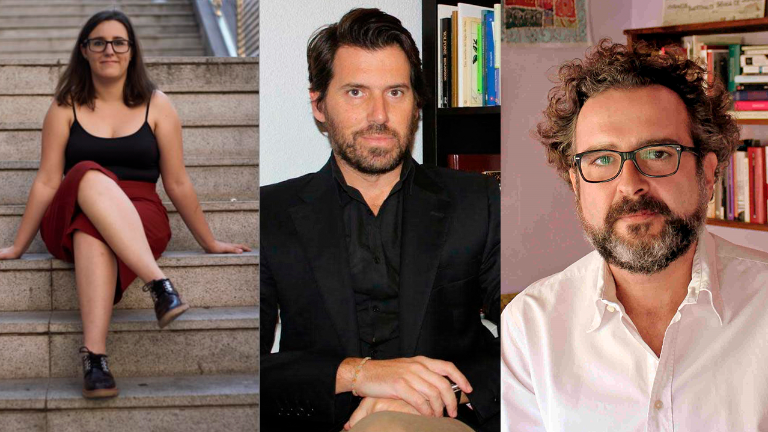 Begoña Rueda, Joaquín Fabrellas y Andrés Ortiz Tafur, finalistas del Premio Andalucía de la Crítica Begoña Rueda, Joaquín Fabrellas y Andrés Ortiz Tafur, finalistas del Premio Andalucía de la Crítica