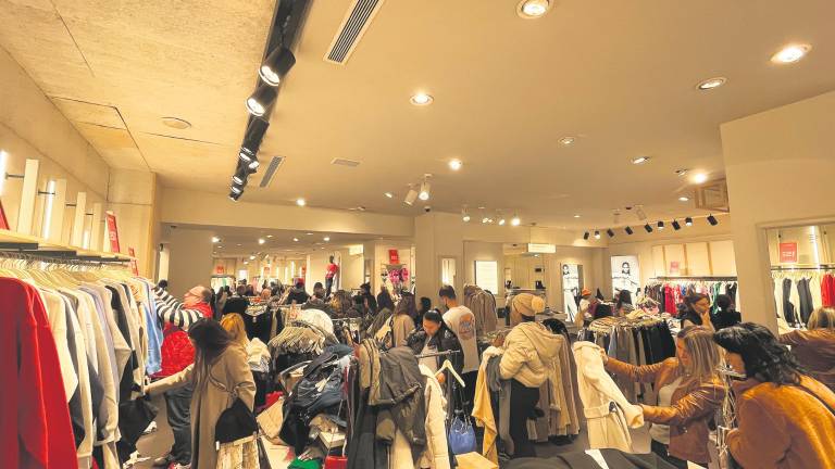 Un buen comienzo de rebajas, pero con menos movimiento Un buen comienzo de rebajas, pero con menos movimiento