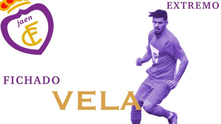 Vela se convierte en el tercer fichaje del Real Jaén Vela se convierte en el tercer fichaje del Real Jaén