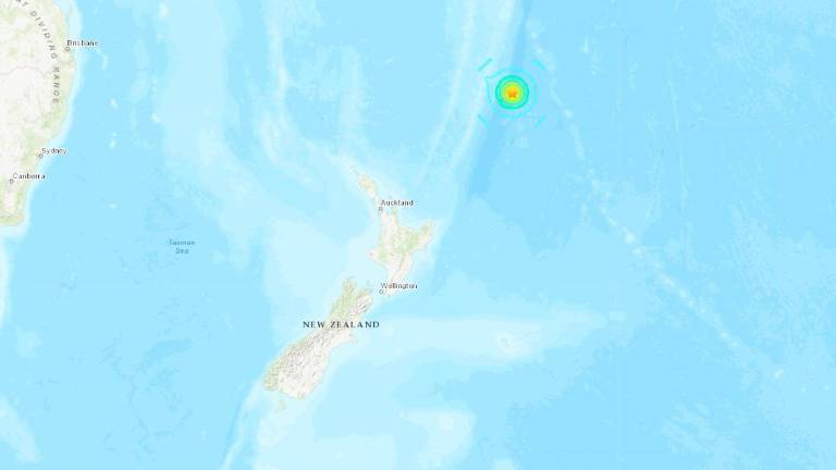Terremoto de magnitud 7,1 al norte de Nueva Zelanda Terremoto de magnitud 7,1 al norte de Nueva Zelanda
