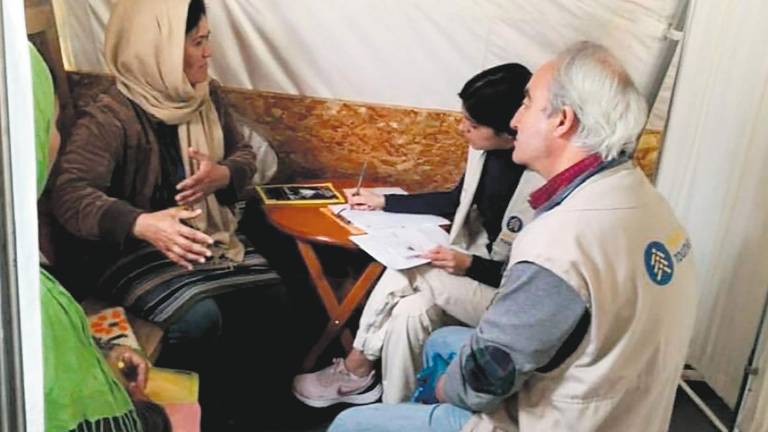Labor solidaria para atender a 350 mujeres de Lesbos Labor solidaria para atender a 350 mujeres de Lesbos