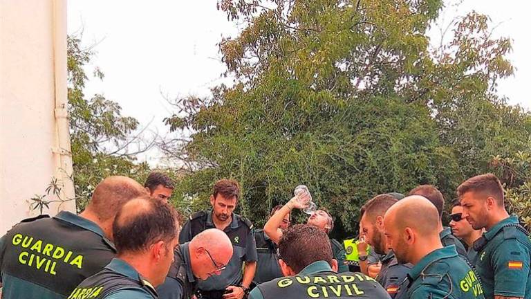 Guardia Civil mantiene la búsqueda de la mujer desaparecida en El Cortijuelo con patrullas territoriales Guardia Civil mantiene la búsqueda de la mujer desaparecida en El Cortijuelo con patrullas territoriales