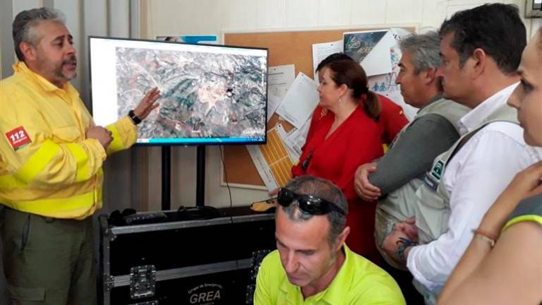 Estabilizado el incendio forestal de Terque Estabilizado el incendio forestal de Terque