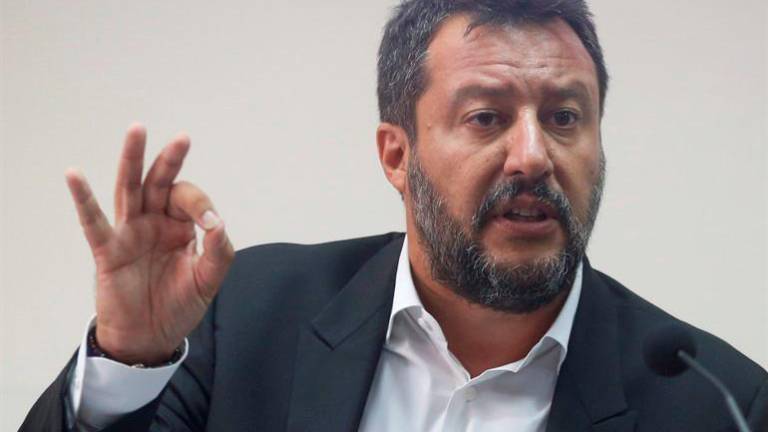 Salvini reitera su negativa al desembarco del Open Arms Salvini reitera su negativa al desembarco del Open Arms