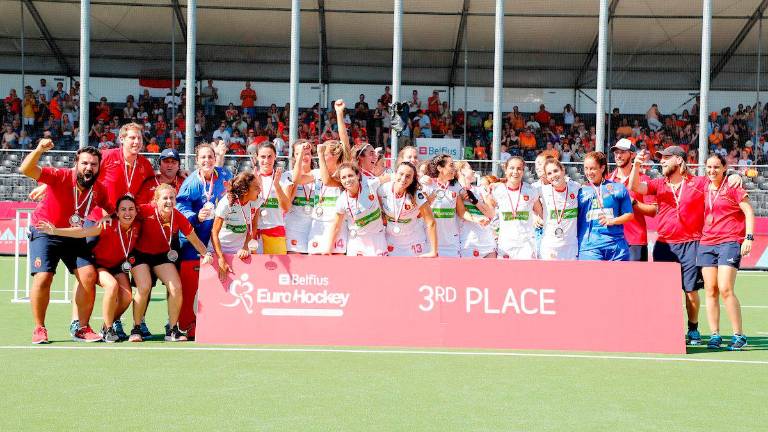 María de los Ángeles Ruiz y Carmen Cano logran el bronce Europeo con España María de los Ángeles Ruiz y Carmen Cano logran el bronce Europeo con España