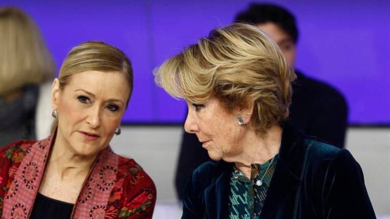 Cristina Cifuentes y Esperanza Aguirre, imputadas por el juez Cristina Cifuentes y Esperanza Aguirre, imputadas por el juez