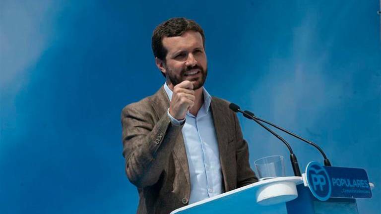 Casado llama a la unidad de las derechas Casado llama a la unidad de las derechas