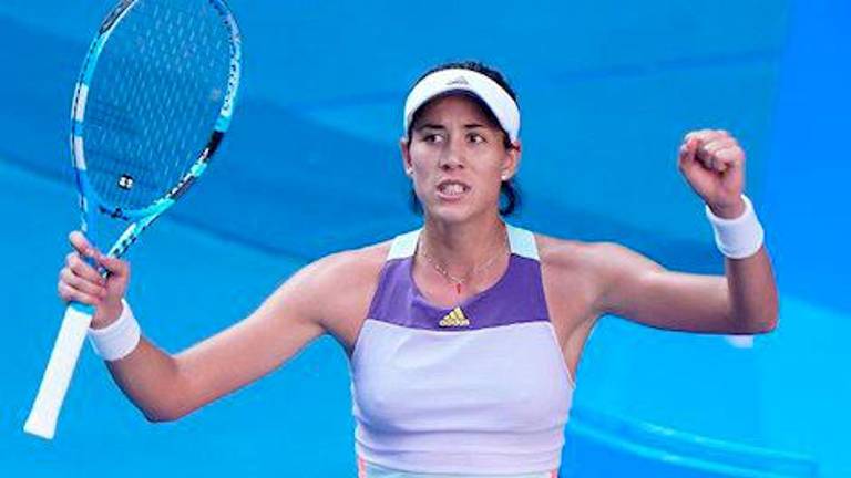 Muguruza, en la final del Abierto de Australia Muguruza, en la final del Abierto de Australia