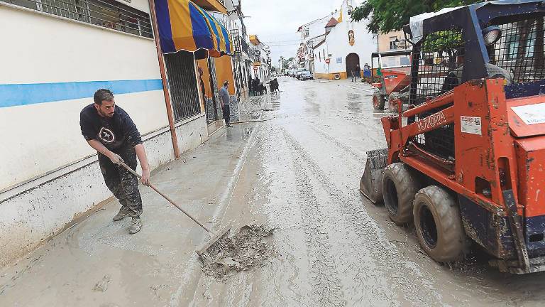 La Campiña, la comarca más damnificada por el temporal