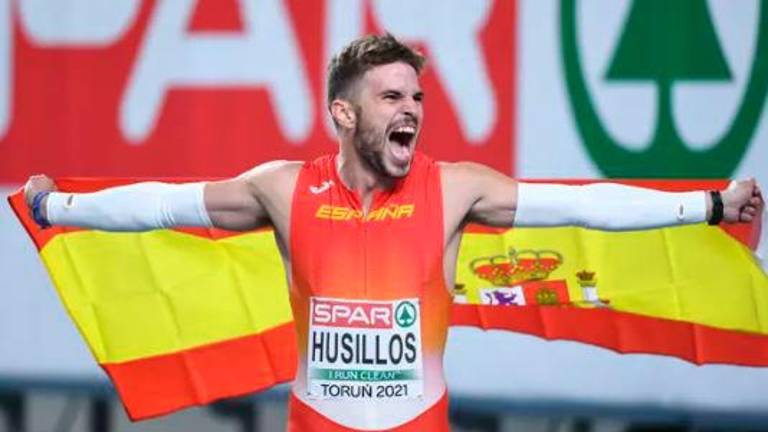 El español Óscar Husillos, campeón de Europa de 400 metros en Torun El español Óscar Husillos, campeón de Europa de 400 metros en Torun