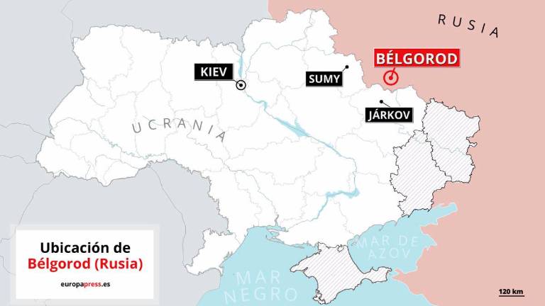 Al menos un muerto y seis heridos en un bombardeo en Rusia Al menos un muerto y seis heridos en un bombardeo en Rusia