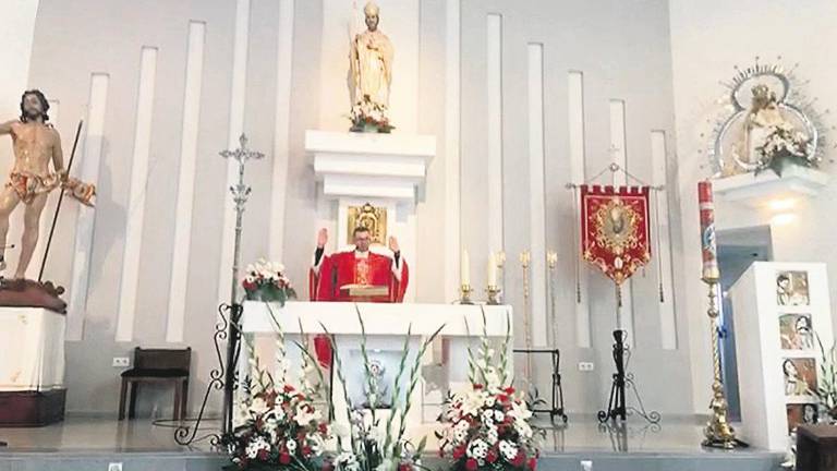 Loas a San Eufrasio desde el salón de casa