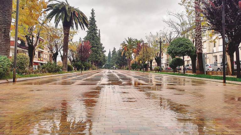 La lluvia recorre la provincia