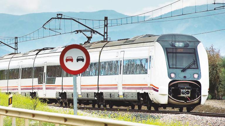 Interrupción del servicio ferroviario Interrupción del servicio ferroviario