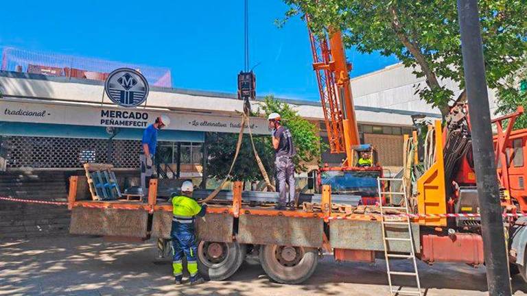 Comienza la renovación de la climatización del Mercado de Peñamefécit Comienza la renovación de la climatización del Mercado de Peñamefécit