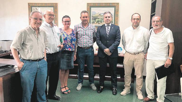 Esperanza en la apertura del edificio del Geriátrico Esperanza en la apertura del edificio del Geriátrico