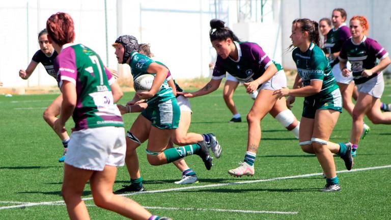 Un equipo que busca progresar, El Jaén Rugby Femenino Un equipo que busca progresar, El Jaén Rugby Femenino