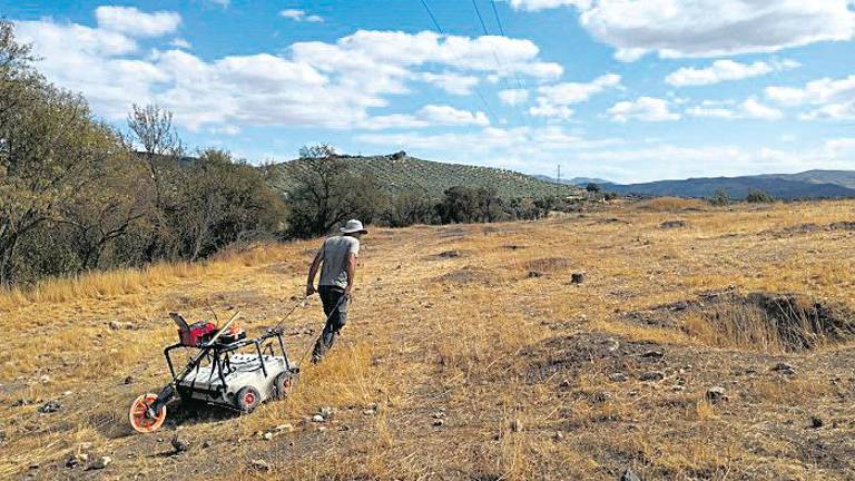 El georradar muestra en La Mesa una ciudad potente en Alcalá la Real El georradar muestra en La Mesa una ciudad potente en Alcalá la Real