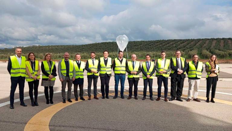 Lanzan con éxito en Villacarrillo globos estratosféricos para gestión del territorio Lanzan con éxito en Villacarrillo globos estratosféricos para gestión del territorio