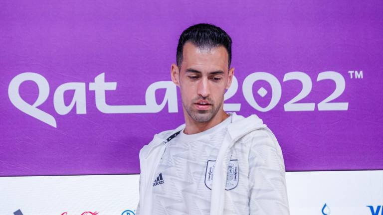 Busquets: “Es un sueño ser el único español con dos Mundiales” Busquets: “Es un sueño ser el único español con dos Mundiales”