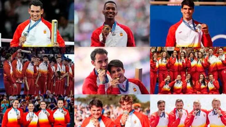 España alcanza las dieciocho medallas y supera las cifras de los Juegos de Río y Tokio España alcanza las dieciocho medallas y supera las cifras de los Juegos de Río y Tokio