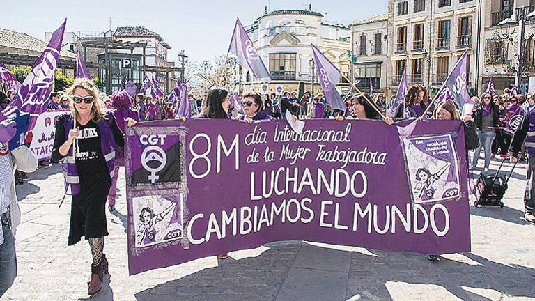 Un único grito con motivo del 8-M Un único grito con motivo del 8-M