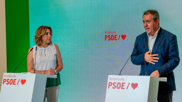 Susana Díaz recuerda su defensa de Chaves y Griñán, mientras acusa a Espadas de querer “reescribir la historia para quedar bien” Susana Díaz recuerda su defensa de Chaves y Griñán, mientras acusa a Espadas de querer “reescribir la historia para quedar bien”